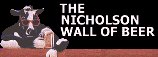 Nicholson Wall of Beer, we're missing you!